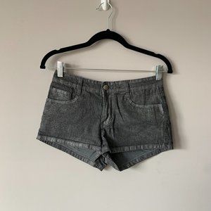H&M Shorts (low rise) - Silver - Stretch!